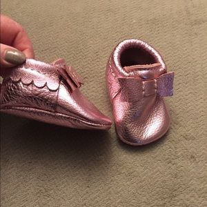 Freshly picked baby moccasins